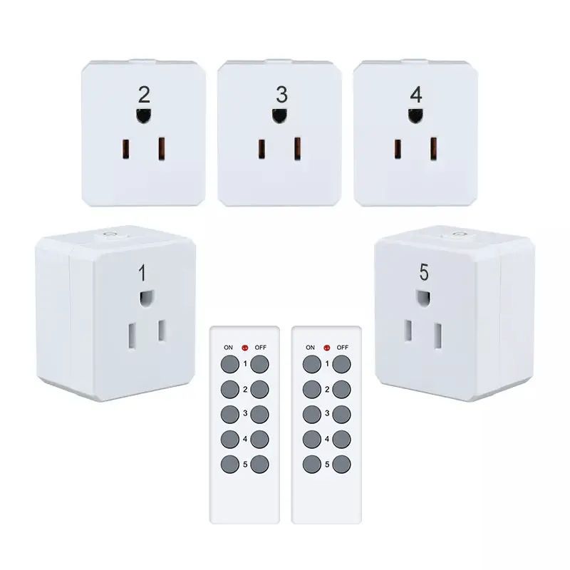 RF433 Mhz Wireless US Remote Control Socket